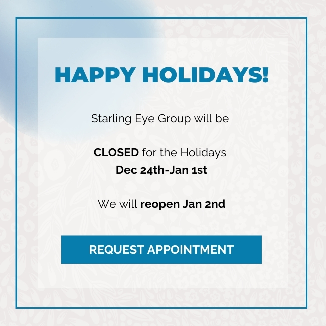 Closed Dec 24-Jan 1 for the holidays